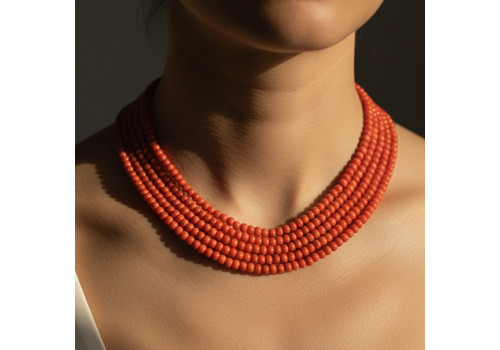 Намисто з натурального коралу