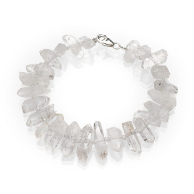 Браслет з херкімерського алмазу 