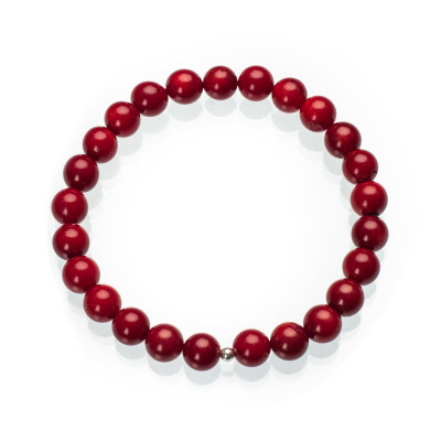 Браслет з натурального коралу