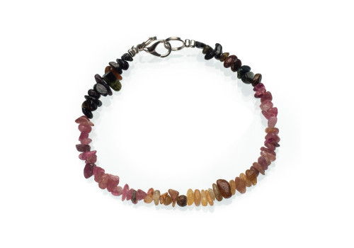 Браслет з натурального турмаліну