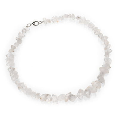 Бусы из херкимерского алмаза