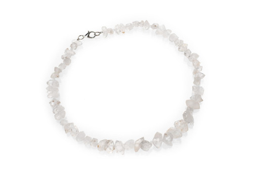 Бусы из херкимерского алмаза