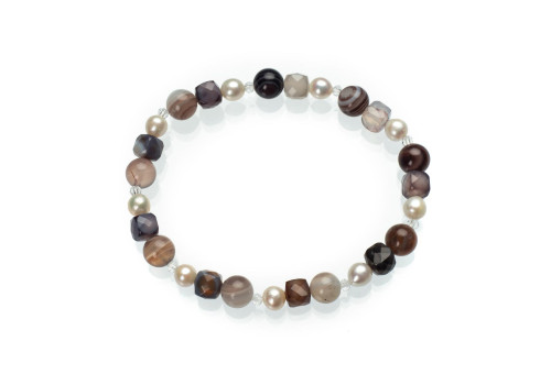 Браслет з агатом Ботсвана