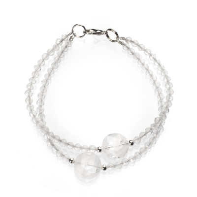 Браслет з гірського кришталю