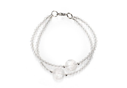 Браслет из горного хрусталя