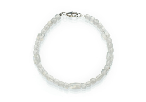 Браслет з натурального адуляра (місячний камінь)