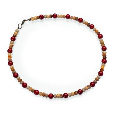 Намисто з натуральним коралом