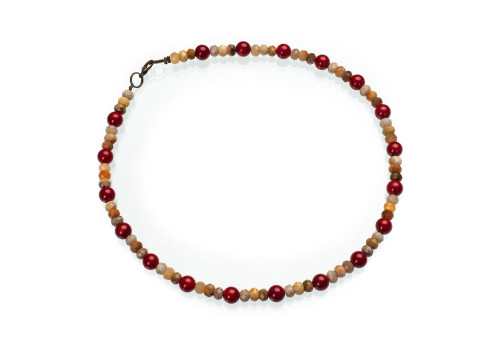 Бусы с натуральным кораллом 