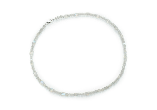 Намисто з натурального адуляра (місячний камінь)