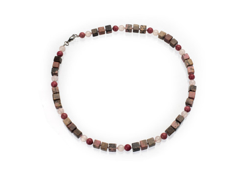 Намисто з родонітом