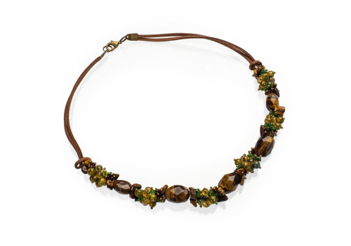 Намисто з тигровим оком 