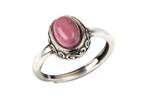 Каблучка з родонітом