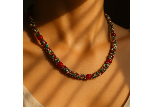 Намисто з натурального коралу