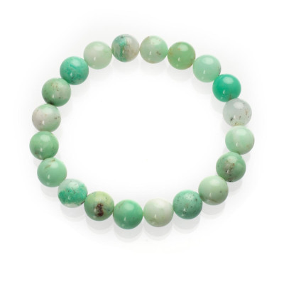 Браслет з хризопразу