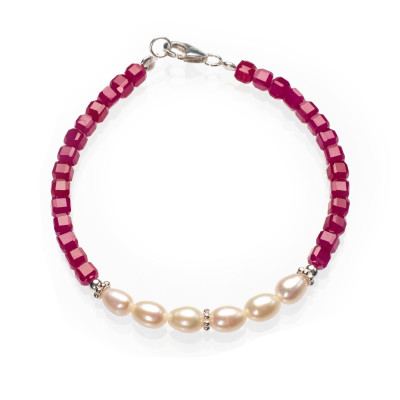 Браслет з корундом