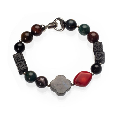 Браслет з натуральними каменями