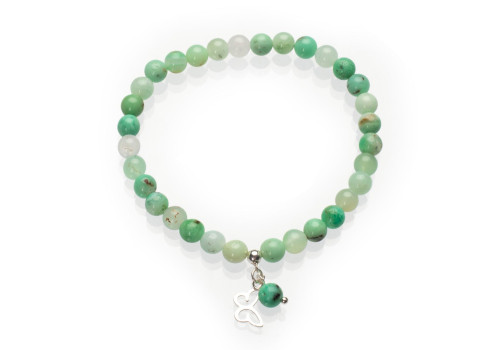 Браслет из хризопраза