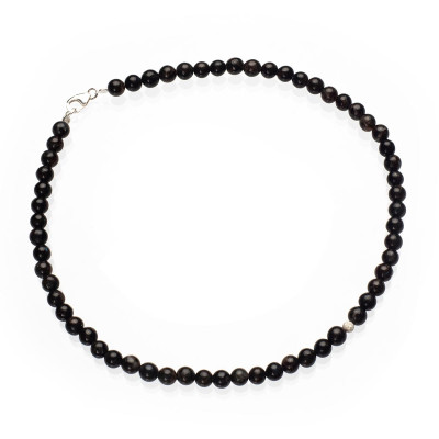 Намисто-чокер з глаукофана