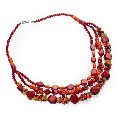 Намисто з натурального коралу