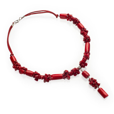 Намисто з натурального коралу