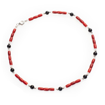 Намисто з натуральним коралом