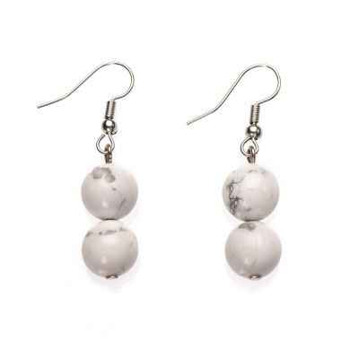 Сережки з кахолонгом 