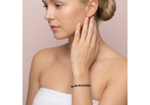 Браслет з натуральним сапфіром 