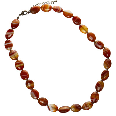 Бусы из агата 