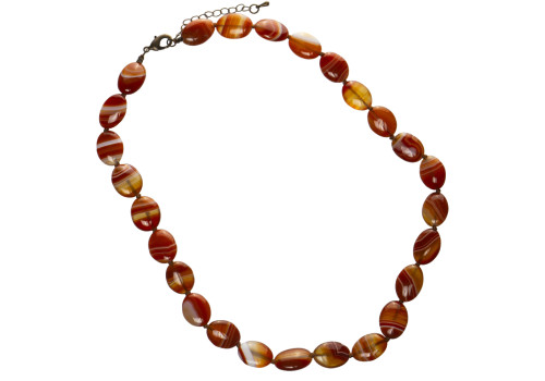 Бусы из агата 