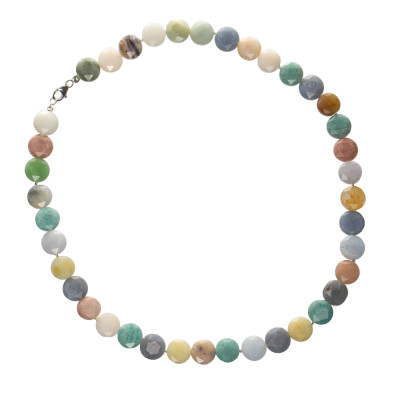 Бусы с амазонитом