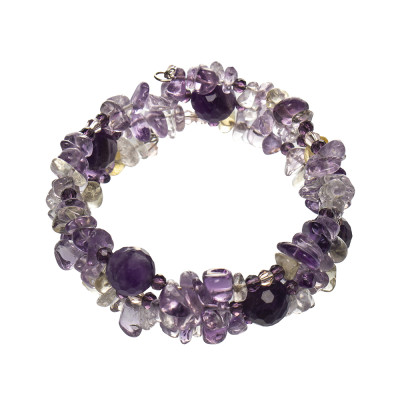 Браслет с аметистом