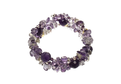 Браслет с аметистом