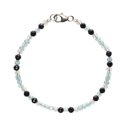 Браслет з натуральним сапфіром