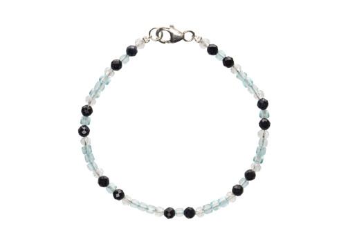 Браслет з натуральним сапфіром