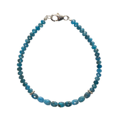 Браслет из натурального апатита