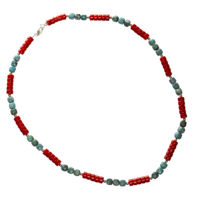 Намисто з натуральним коралом