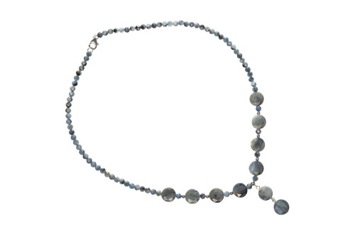 Намисто з натурального кіаніту