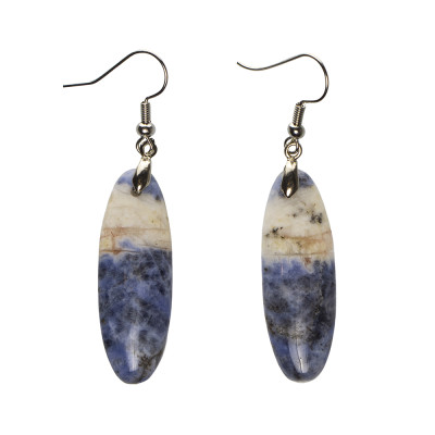 Сережки з содалітом 