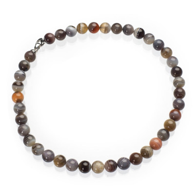 Намисто з агату Ботсвана