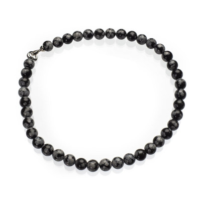 Намисто з обсидіану