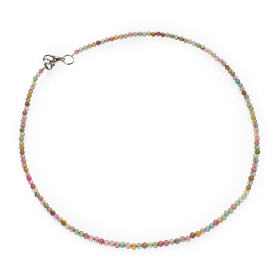 Намисто-чокер з натурального турмаліну