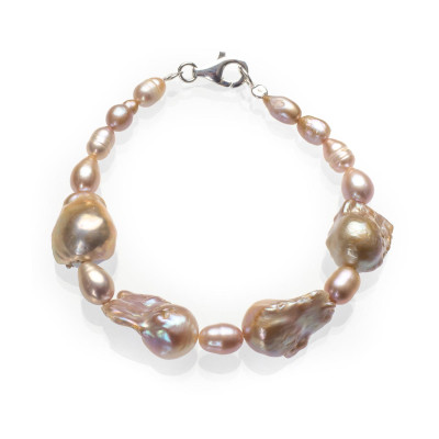 Браслет з перлин