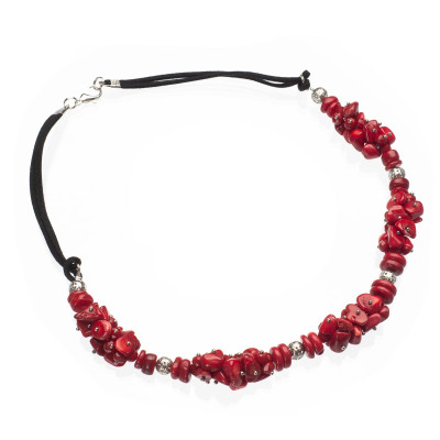 Намисто з натурального коралу