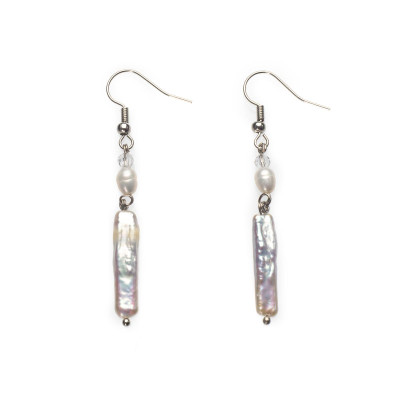 Сережки з перлами