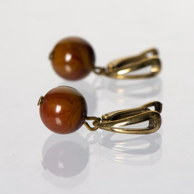 Сережки з яшмою