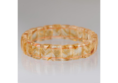 Браслет из натурального цитрина