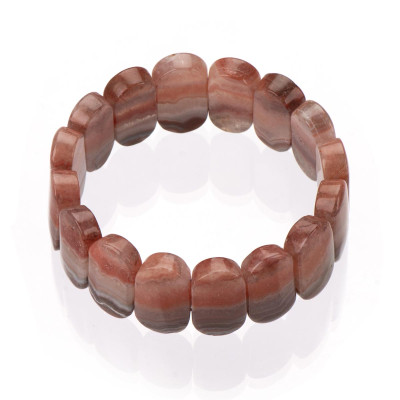 Браслет з агату ботсвана