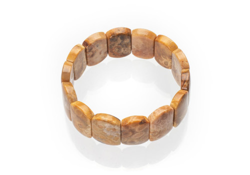 Браслет з натурального коралу