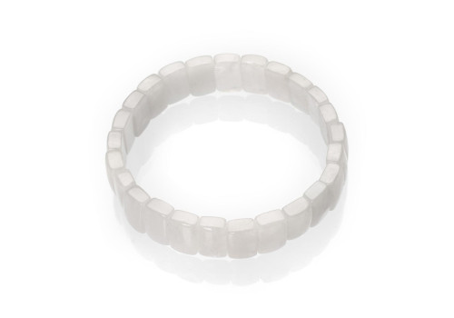 Браслет з натурального адуляра (місячний камінь)