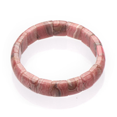 Браслет з родохрозиту